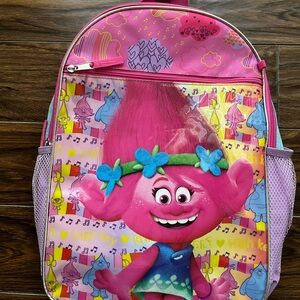Trolls Pink and Blue Kids Backpack